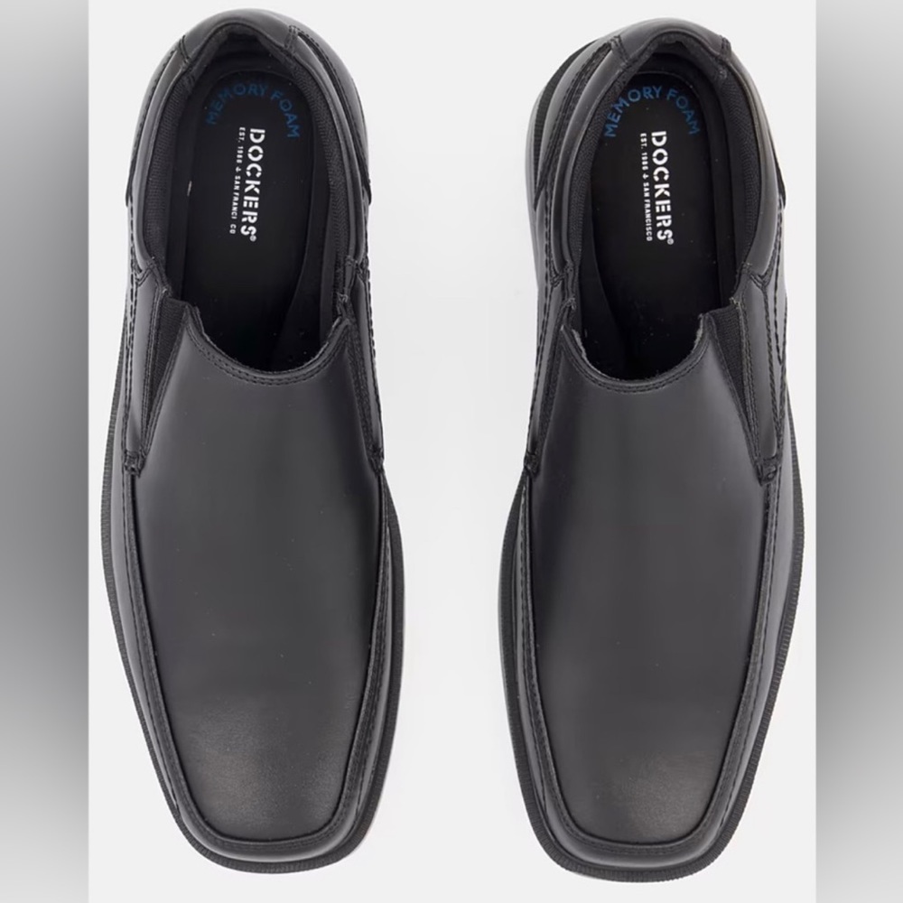 🌟🌟DOCKERS Men's Edson Faux Leather Slip-On Loafers